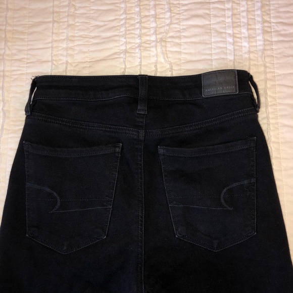 American Eagle Black Skinny Jeans/Jeggings - Picture 2 of 3